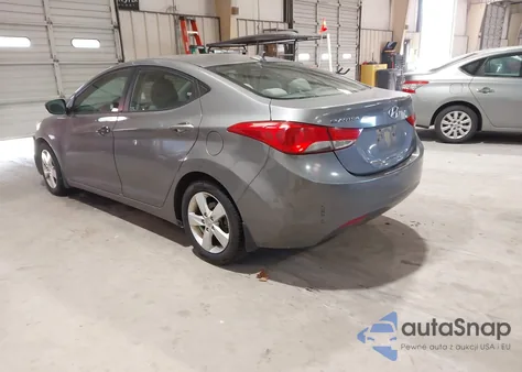 2013 Hyundai Elantra Gls/Limited from USA, damaged, VIN 5NPDH4AE7DH196197